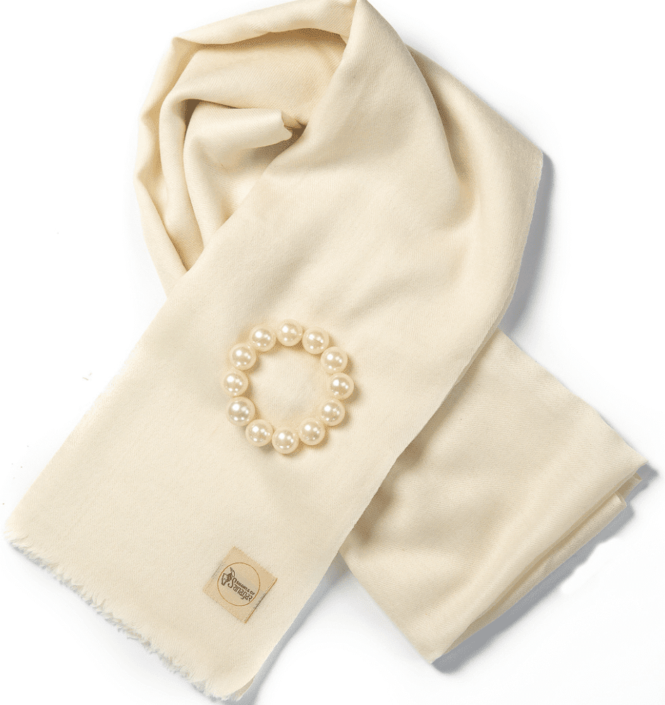 Cashmere Shawl Pearl Color
