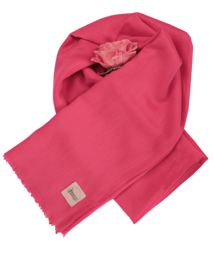 Cashmere Shawl Pink Color