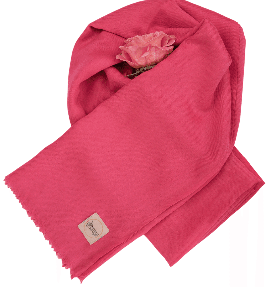 Cashmere Shawl Pink Color