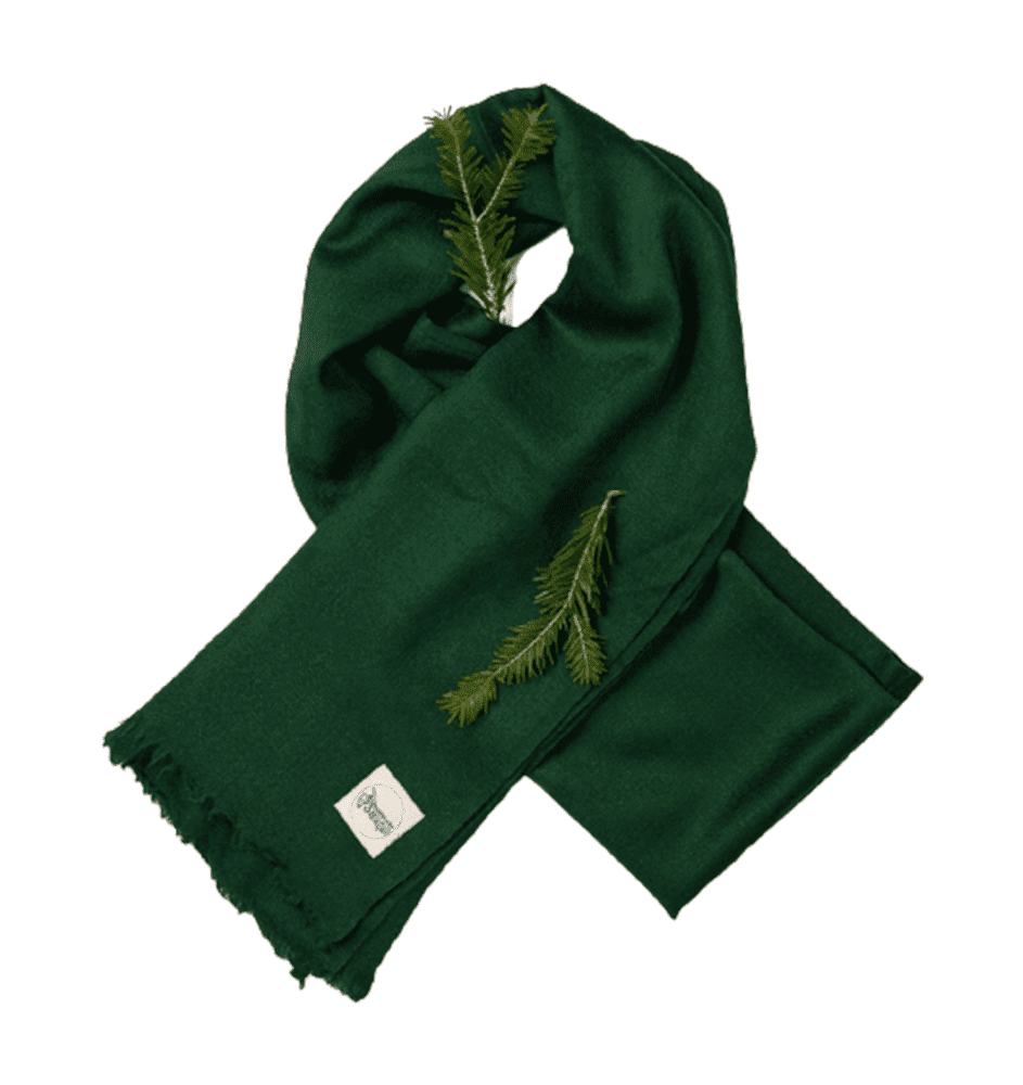 Men’s Cashmere shawl Cedar Colour