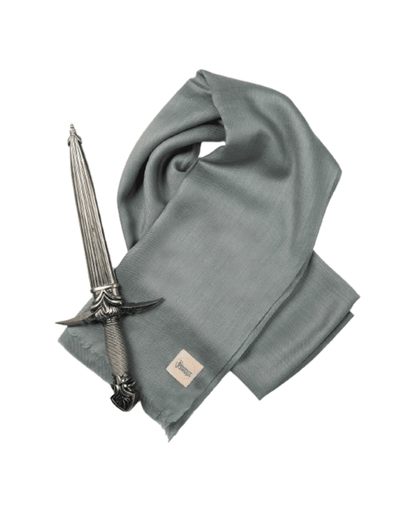 Men’s Cashmere shawl Grey Colour