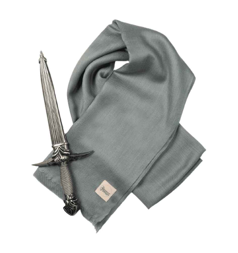 Men’s Cashmere shawl Grey Colour