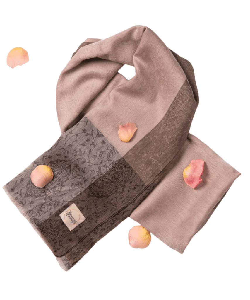 Women’s Cashmere Shawl Old Rose