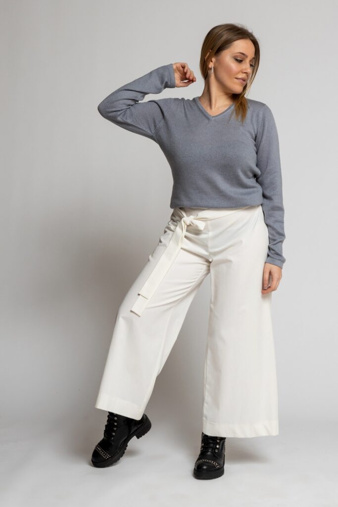 Women's Cashmere Jumper Grey