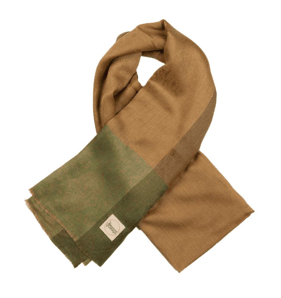 Women’s Cashmere Shawl Olive Tree