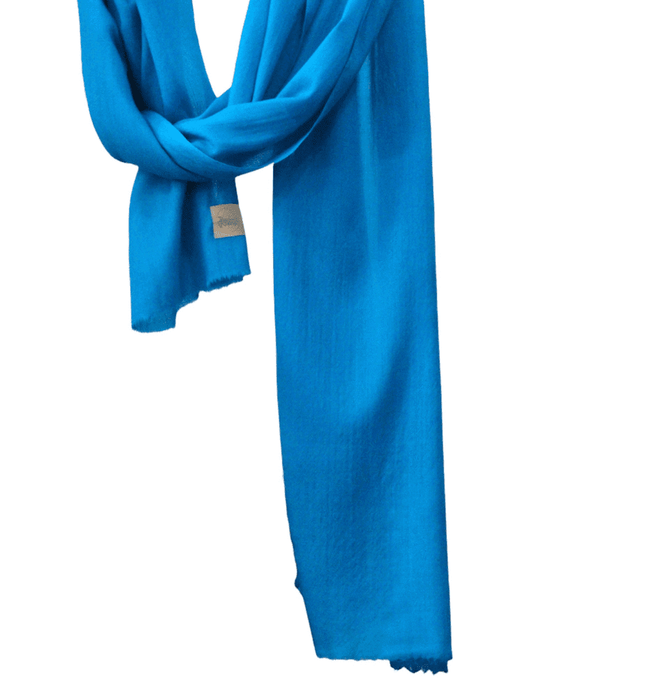 Women's Cashmere Shawls of Srinagar Sky blue