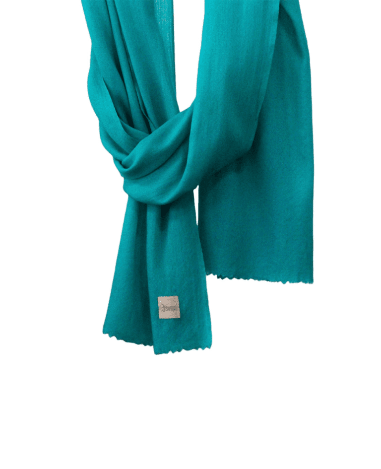 Women's Cashmere Shawls of Srinagar Turquoise